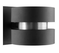 Brilliant Aplique de pared LED Glow-Sphere, negro, Ø 13 cm, metal, 2 luces. EC:EPREL:2290584