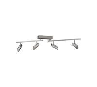 Brilliant Downlight LED Risell, longitud 104 cm, color aluminio EC:EPREL:2290581