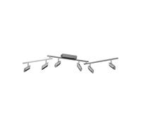 Brilliant Downlight LED Risell, longitud 142 cm, color aluminio EC:EPREL:2290582