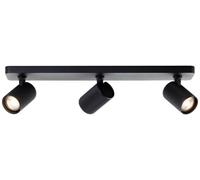 BRILLIANT: Foco empotrado, de 3 luces, modelo Marty, color , IP20, con casquillo GU10, 10 vatios, regulable, con fuente de luz LED incluida y reemplazable