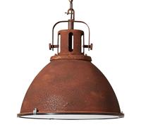 BRILLIANT, lámpara colgante de 38 cm (vidrio), modelo Jesper, color marrón, IP20, casquillo E27, 60 vatios, regulable, apta para bombillas estándar