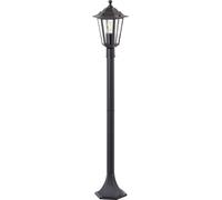 BRILLIANT, lámpara exterior Carleen | lámpara decorativa para iluminación de caminos | negra | 100 cm | 1 x E27, máx. 60 W | IP44