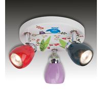 Brilliant Plafón LED Birds, 3 luces