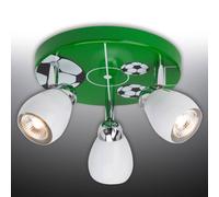 Brilliant Plafón LED Soccer, 3 luces