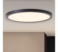 Brilliant Plafón LED Tuco, negro, Ø 25 cm EC:EPREL:777031