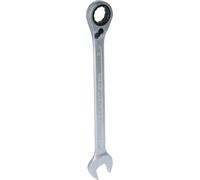 BRILLIANT TOOLS BT013822 Llave de estrella de carraca, conmutable 22 mm [Powered by KS TOOLS]