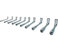 BRILLIANT TOOLS BT015100: Juego de llaves de vaso dobles, 10 piezas [Fabricado por KS TOOLS]