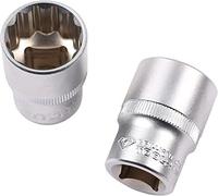 BRILLIANT TOOLS BT022420 Llave de vaso de 12 cantos de 1/2", 20 mm [Powered by KS TOOLS]