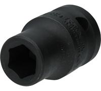 BRILLIANT TOOLS BT022632 Llave de vaso de impacto hexagonal 1/2" 11 mm, corta [Powered by KS TOOLS]