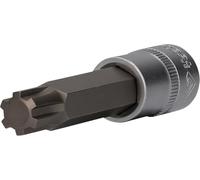 BRILLIANT TOOLS BT022738 Llave de vaso con punta RIBE de 1/2", longitud 100 mm, M14 [Powered by KS TOOLS]