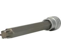 BRILLIANT TOOLS BT022753 Llave de vaso con punta RIBE de 1/2", longitud 200 mm, M10,3 [Powered by KS TOOLS]