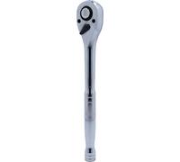 BRILLIANT TOOLS BT022995 Carraca reversible de 1/2" con mango metálico, 100 dientes [Powered by KS TOOLS]