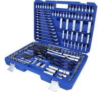 Brilliant Tools Juego de llaves de vaso BT023216 – 216 pzs 1/4" , 3/8" , 1/2" (Powered by KS TOOLS)