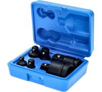 BRILLIANT TOOLS BT024605 Juego de adaptadores de impacto, 6 pzs, 1/4" + 3/8" + 1/2" + 3/4" [Powered by KS TOOLS]