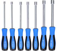BRILLIANT TOOLS BT031070 Juego de destornilladores de llave de vaso, 7 pzs, 5 - 12 mm [Powered by KS TOOLS]