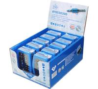 BRILLIANT TOOLS BT053032D Juego de bits, pantalla de 32 partes, 10 pcs [Powered by KS TOOLS]