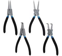 BRILLIANT TOOLS BT067000 Juego de alicates para circlips, 4 pzs, 175 mm [Powered by KS TOOLS]