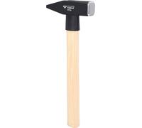 BRILLIANT TOOLS BT073100 Martillo de bola con mango de nogal americano, 1000 g [Powered by KS TOOLS]