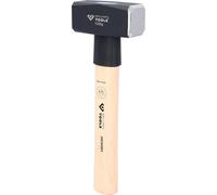 BRILLIANT TOOLS BT075100 Maceta con mango de nogal americano, 1000 g [Powered by KS TOOLS]