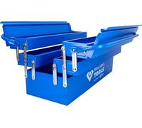 BRILLIANT TOOLS BT150800 Caja de herramientas metálica, plegable [Powered by KS TOOLS]