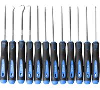 BRILLIANT TOOLS BT542080 Juego de ganchos y destornilladores, 12 pzs [Powered by KS TOOLS]