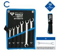 Brilliant Tools Leitungsschlüssel-satz, 8-19 MM Llave Línea de Freno Kit