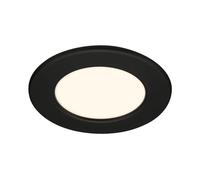 Briloner 1 x LED Recessed Spotlight 230 V, LED Spotlight Bathroom IP44, Ceiling Spotlight Infinitely Dimmable, LED Spotlights, Flat Ceiling Spots, Bathroom Lamp