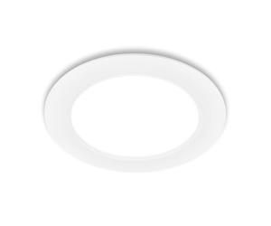 BRILONER - 1x focos empotrables LED 230V planos, luz blanca neutra, 12W, 1200lm, focos LED, focos de techo, focos LED 230V, 170x30mm (DxH), blanco