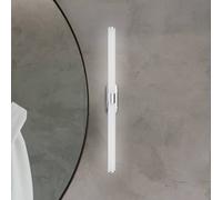 Briloner Aplique de pared LED Runt, longitud 60 cm, cromada, 4000 K, IP44 EC:EPREL:1541365