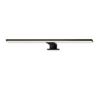 BRILONER - Aplique espejo baño 2 en 1 montaje, protección IP44 contra salpicaduras, luz blanca cálida, apliques espejo de baño, luz espejo, 50 x 10,5 x 4 cm, negro