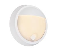 BRILONER - Aplique LED con batería recargable táctil, regulable por pasos, temporizador de 15 min., luz de exterior, aplique de exterior, 17x7 cm, blanco