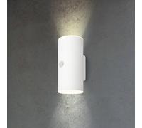 Briloner Aplique LED recargable para exterior, blanca, sensor, arriba/abajo