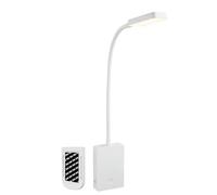 BRILONER - Aplique pared sin cable con batería recargable, táctil, luz blanca cálida, apliques dormitorio, lampara pared, 6x3x50 cm, blanco
