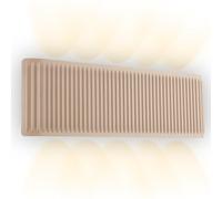 BRILONER - Aplique pared sin cable con control táctil, regulable, luz blanco cálido, up down light con 10 lentes, aplique pared recargable, lámpara salón, dormitorio, 28,5 x 9 x 4,5 cm, Beige
