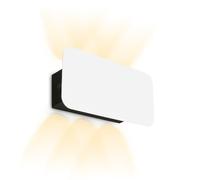 Briloner - Aplique sin conexión a la red con batería recargable, táctil, regulable, batería recargable y fuente de luz intercambiable, iluminación de pared, aplique, 17x9x4,3 cm, blanco