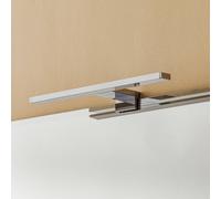 Briloner Leuchten - Luz de espejo LED, cromo, 500 lúmenes, 4,000 Kelvin, IP44