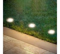 Briloner Foco empotrable LED 3917032 IP67 12 V, ampliación de 3 unidades, Ø 4,5 cm,