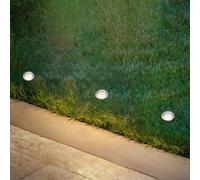 Briloner Foco empotrable LED 3923034, IP65, 12 V, juego de 3 unidades, Ø 3,5 cm