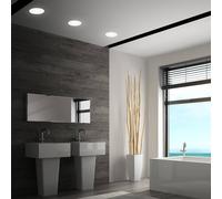 Briloner Foco LED 7605 IP44 3 ud CTS blanco