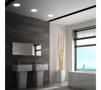 Briloner Foco LED 7605 IP44 3 ud CTS blanco