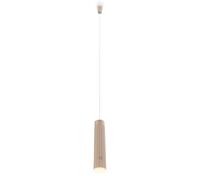 Briloner Lámpara colgante LED recargable «Hang», color beige, plástico, atenuable