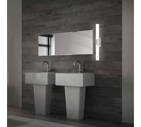 Briloner Lámpara de espejo cuarto de baño Klak Brilo, cromo, 47 cm