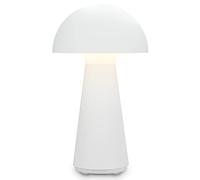 BRILONER - Lámpara de Mesa LED con Batería, Regulable, Táctil, Luz Móvil, Lamparas de Mesita de Noche, Lampara de Mesa, Lampara Recargable, Lampara LED, Lampara Inalambrica, 28x16 cm, Blanco