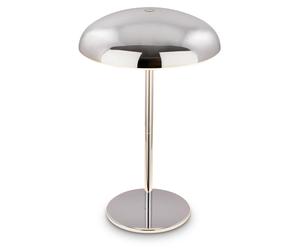BRILONER - Lámpara de mesa LED, inalámbrica, IP44, con borde luminoso, regulador táctil, batería reemplazable, lámpara de noche, lámpara de lectura, lámpara LED, lámpara decorativa, lámpara de mesa
