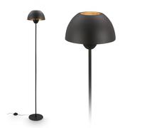 BRILONER - Lampara de pie con interruptor, casquillo E27, máx. 10W, lampara de pie salon, 25 x 156,5 cm, negro
