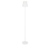 BRILONER - Lámpara de Pie LED 3 en 1 A Pilas, Regulación Continua, Táctil, Exterior, Inalámbrica, Blanco