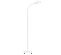 BRILONER - Lampara de Pie Regulable, Control de Temperatura de Color, 600 lúmenes, 8 W, Lámpara pie Salon, Lampara Pie LED, Lámpara de Pie Lectura, Flexo de Pie, Lámparas de Pie, 128 cm, Blanco