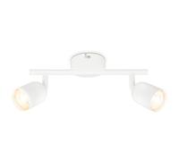 BRILONER - Lámpara de Techo Giratoria para Salón, Dormitorio y Cocina, Blanco