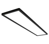 BRILONER - Lámpara de techo LED de 98 cm con luz indirecta, 3 cm de grosor, 36W, 4800 lúmenes, luz blanca neutra. Lámpara, plafón, lámpara para salón, panel LED