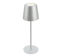 Briloner Lámpara de mesa LED con batería 7508014 cromo mate 2.700 K IP44 Touchdim
